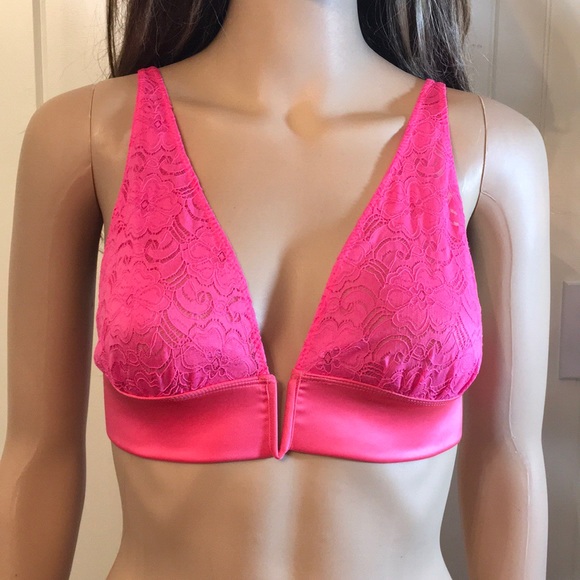 NWT FREE PEOPLE V-WIRE BRA 1 Med left - Picture 3 of 8